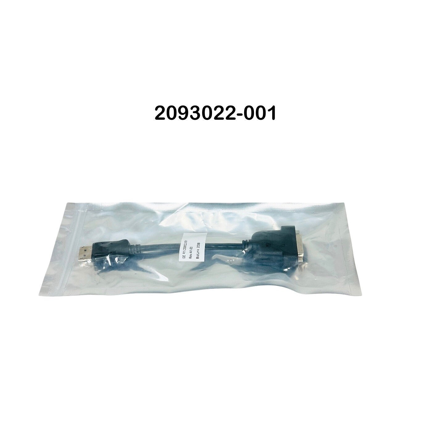 GE 2093022-001 DISPLAY PORT TO DVI-D ADAPTER