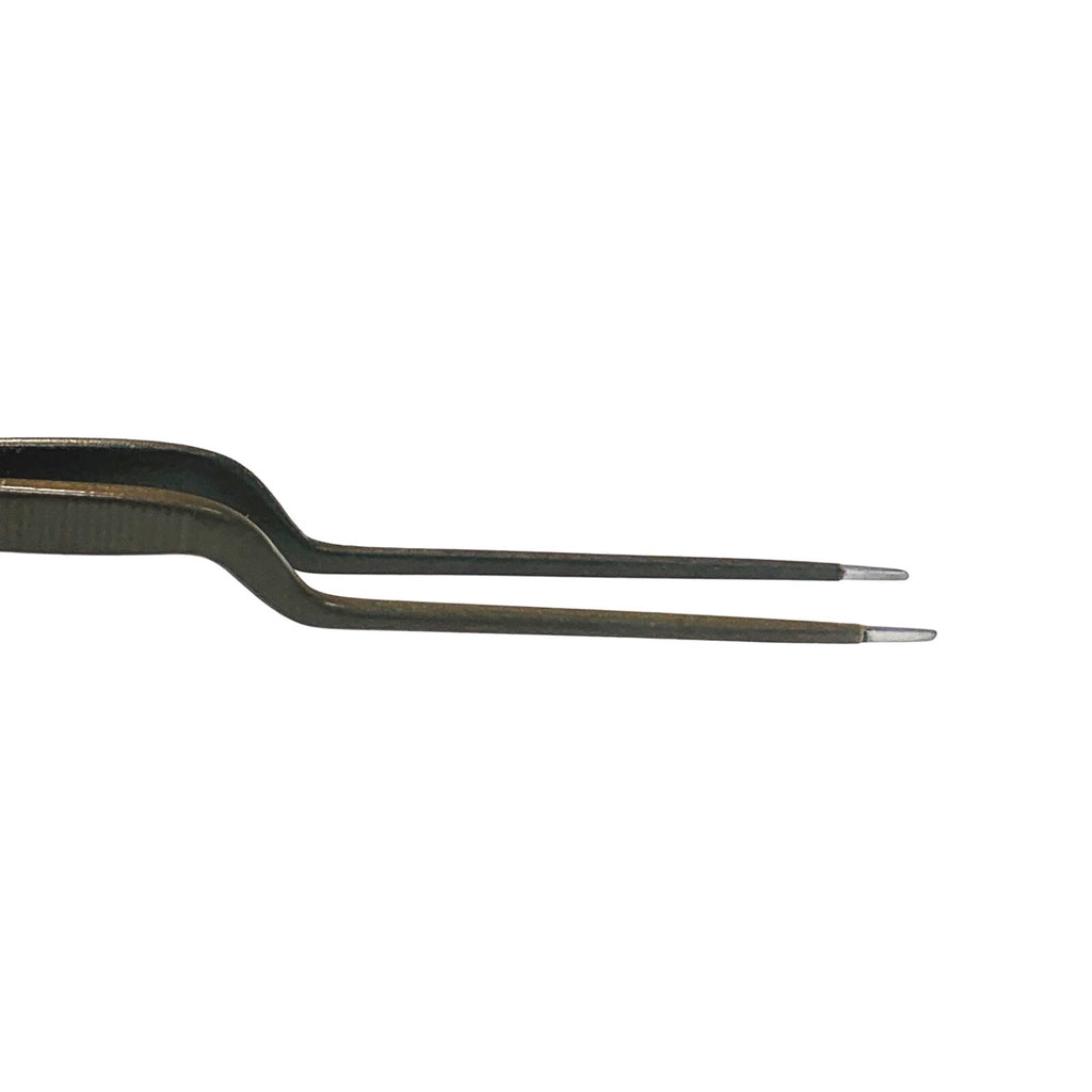 V.MUELLER NL1802 GERALD BIPOLAR FORCPS BAYNET SHAPE, INSULATED. LENGTH 14.6 cm