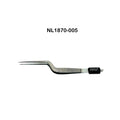 V. Mueller NL1870-005 Fox Bipolar Forceps Straight, 0.5mm Wide, 6-1/4"