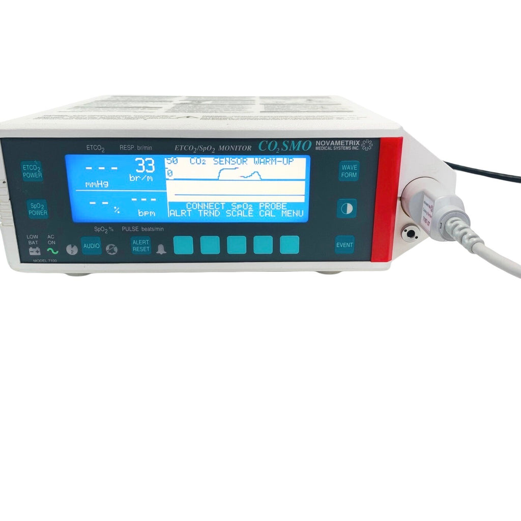 Novametrix REF CO2SMO ETCO2/SPO2 Monitor w/ Novametrix 7167-37