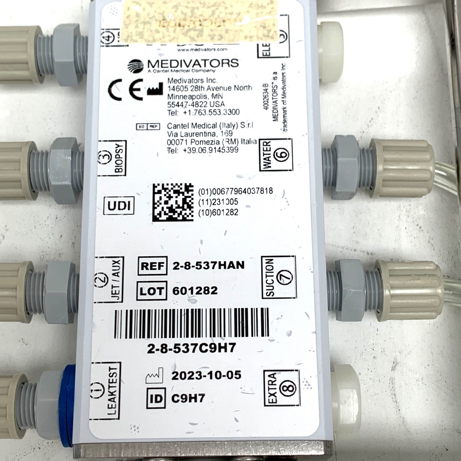 Medivators REF 2-8-537HAN, Hook-up Connector Assembly