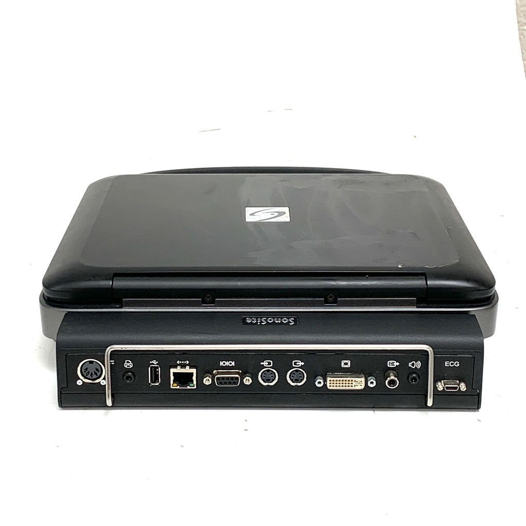 Sonosite REF P20680-18, Edge II Ultrasound System, w/ P15078-41 Edge Mini Dock