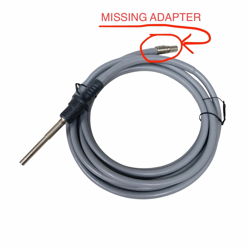 Olympus WA03300A Light Guide Cable 2.8mm 3m Fiber Optic Endoscope Cord FOR PARTS