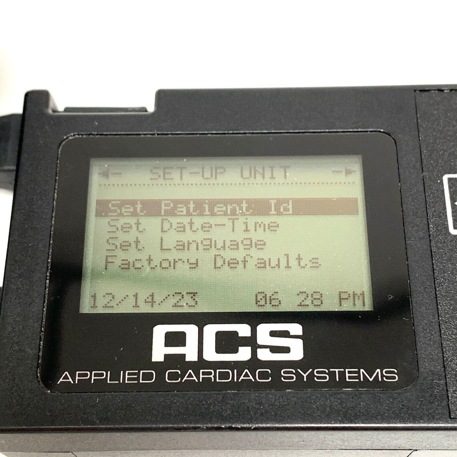 ACS, Applied Cardiac Systems REF 2003, 48 Hour Holter Recorder w/ Leads
