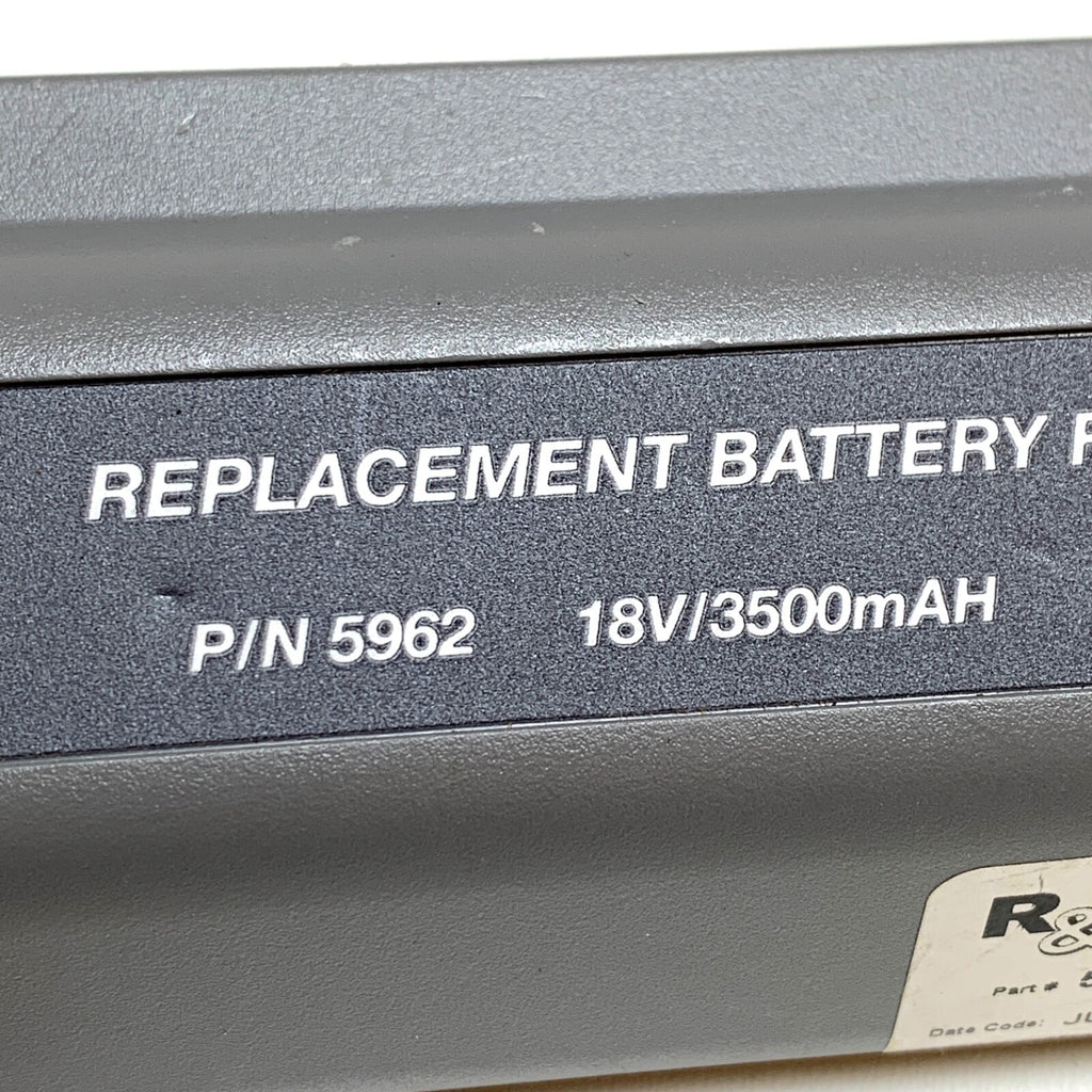 R&D Batteries REF 5962, Replacement Battery For Mac Pac, 3500 mAH Rechargeable