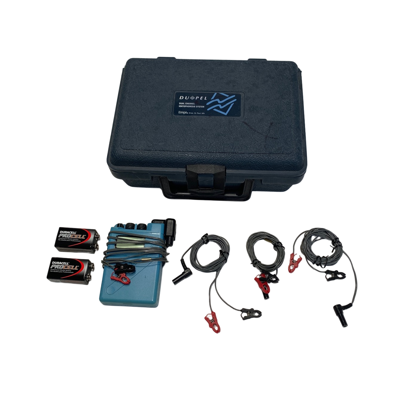 Dupel REF LR64406, EMPI Dual Channel Iontophoresis System