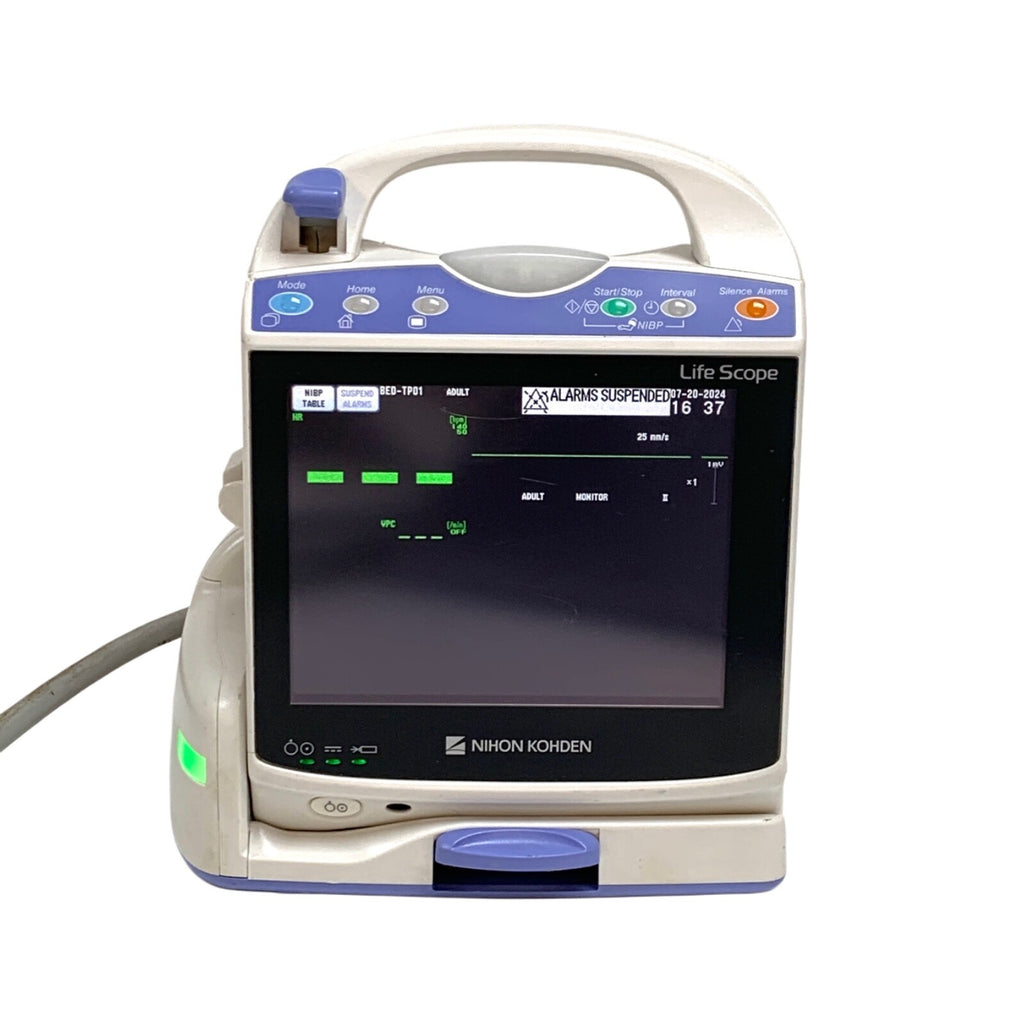 Nihon Kohden REF BSM-1753A, Nellcor Oximax SPO2, ECG, NIBP, TEMP, BIS w/ SC-170R