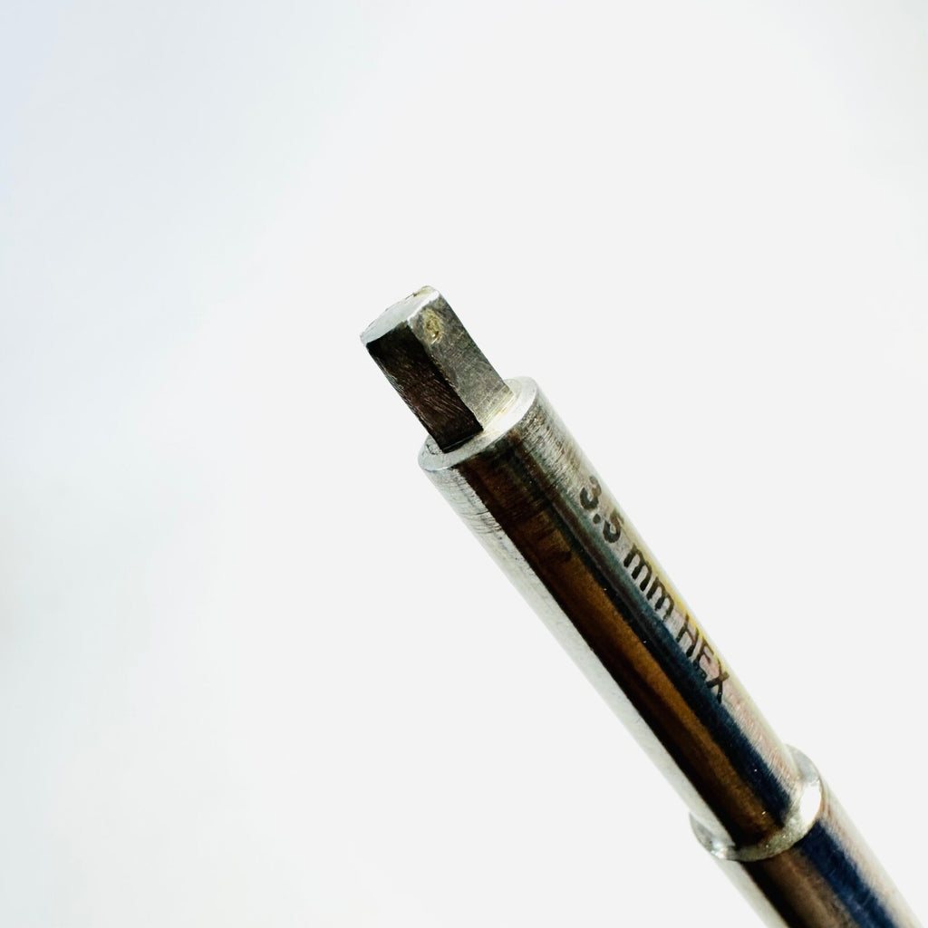 gSource 86.4595 Screwdriver 12″ hexagonal 3.5mm with notch Instrument