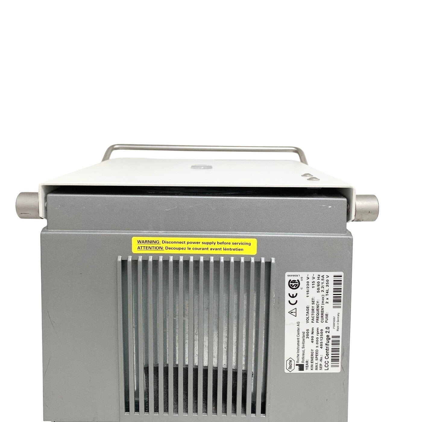 ROCHE LC Carousel Centrifuge 2.0 w/ ROTOR 2.0