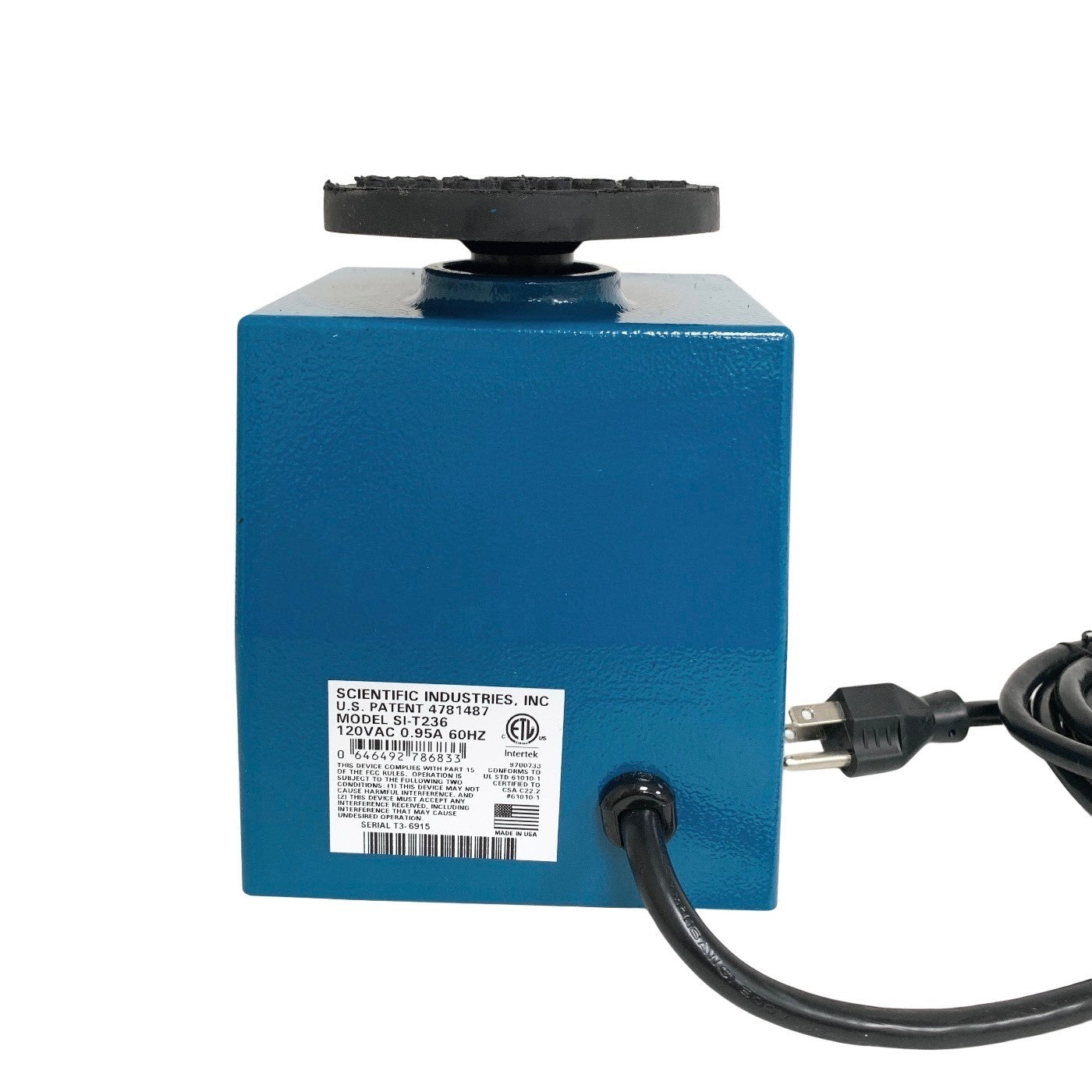 SCIENTIFIC INDUSTRIES REF SI-T236, VORTEX-T GENIE 2 MIXER