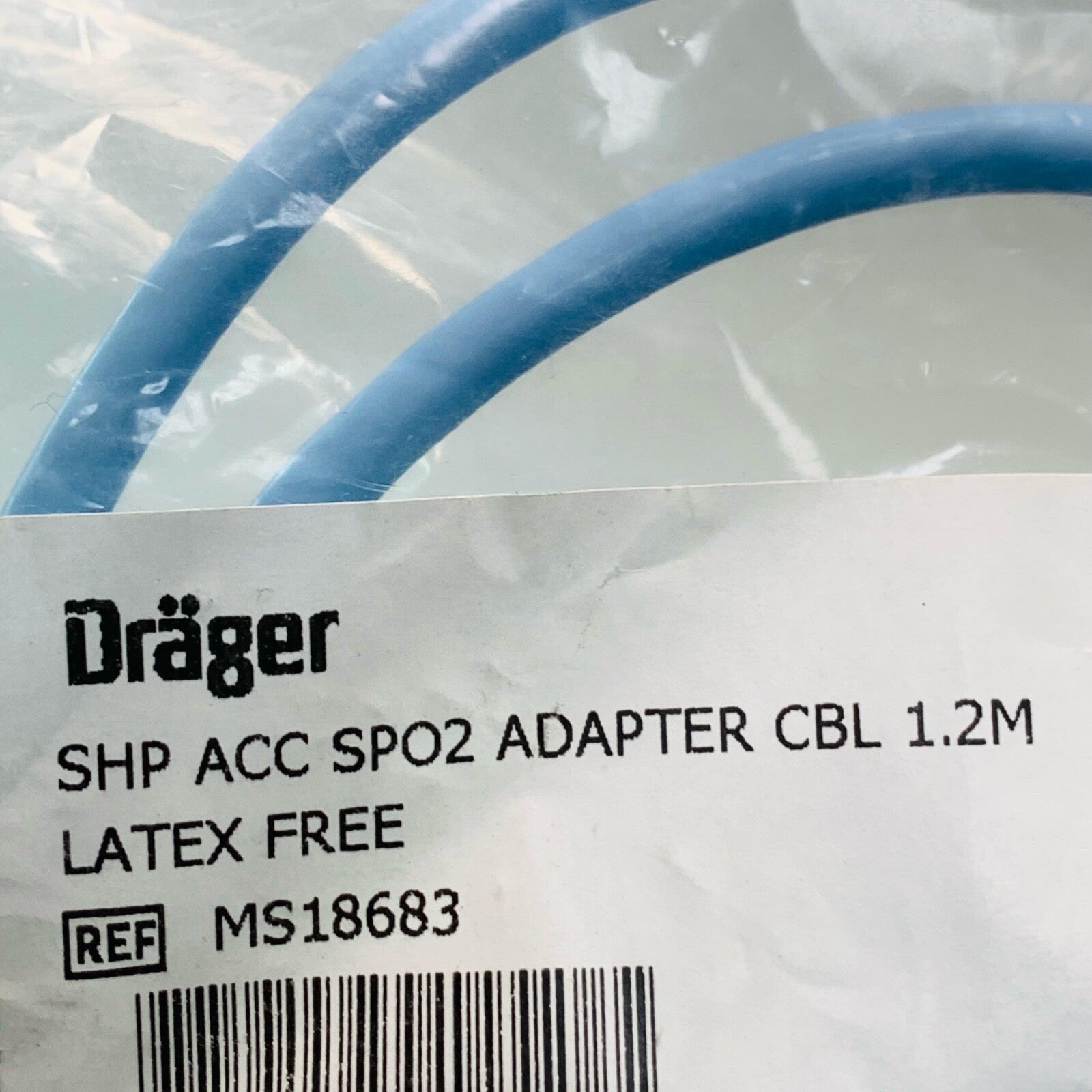 Drager REF MS18683, SHP ACC SPO2 ADAPTER CABLE, 1.2M