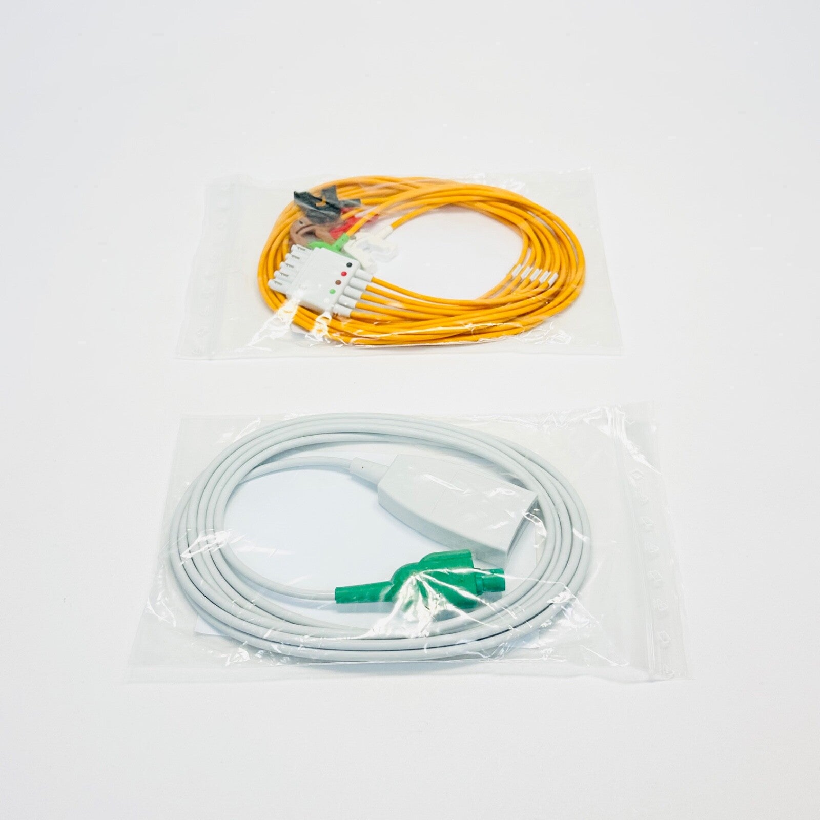 Getinge 0012-00-1814-01 5 LEAD AAMI ECG CABLE w/ 0012-00-1812-01 ecg trunk cable
