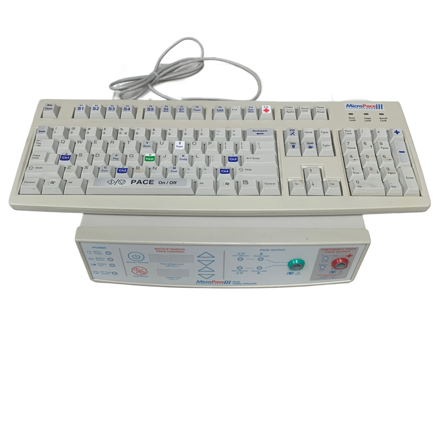 MicroPace III Unit MP3008 with Keyboard (NO POWER SUPPLY)