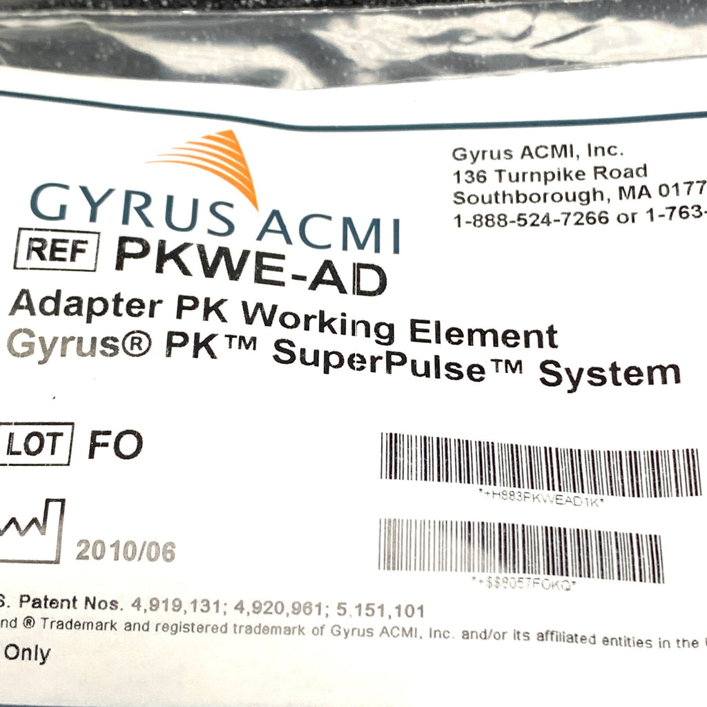 Gyrus Acmi REF EIWE-BRPK, Elite Bipolar Iglesias Working Element, PK Super Pulse