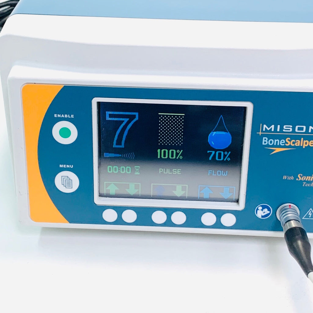 Misonix Console W/ 100-70-0000, E-SYSTRAY ,BCM-FS, Handpiece & Footswitch BCM-HP