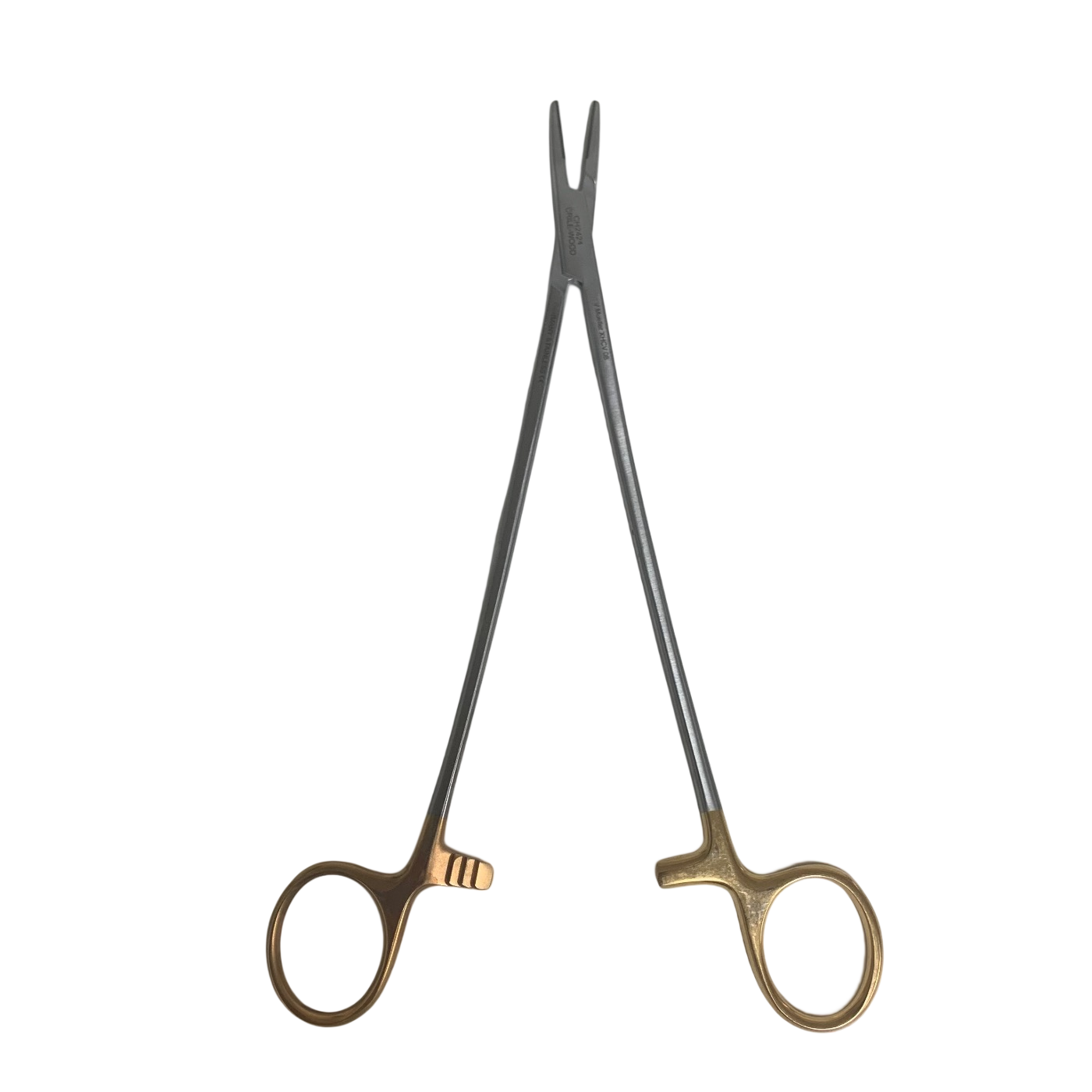 Crile-Wood Needle Holder Tungsten Carbide Inserts, Straight 8in Length X:CH2424