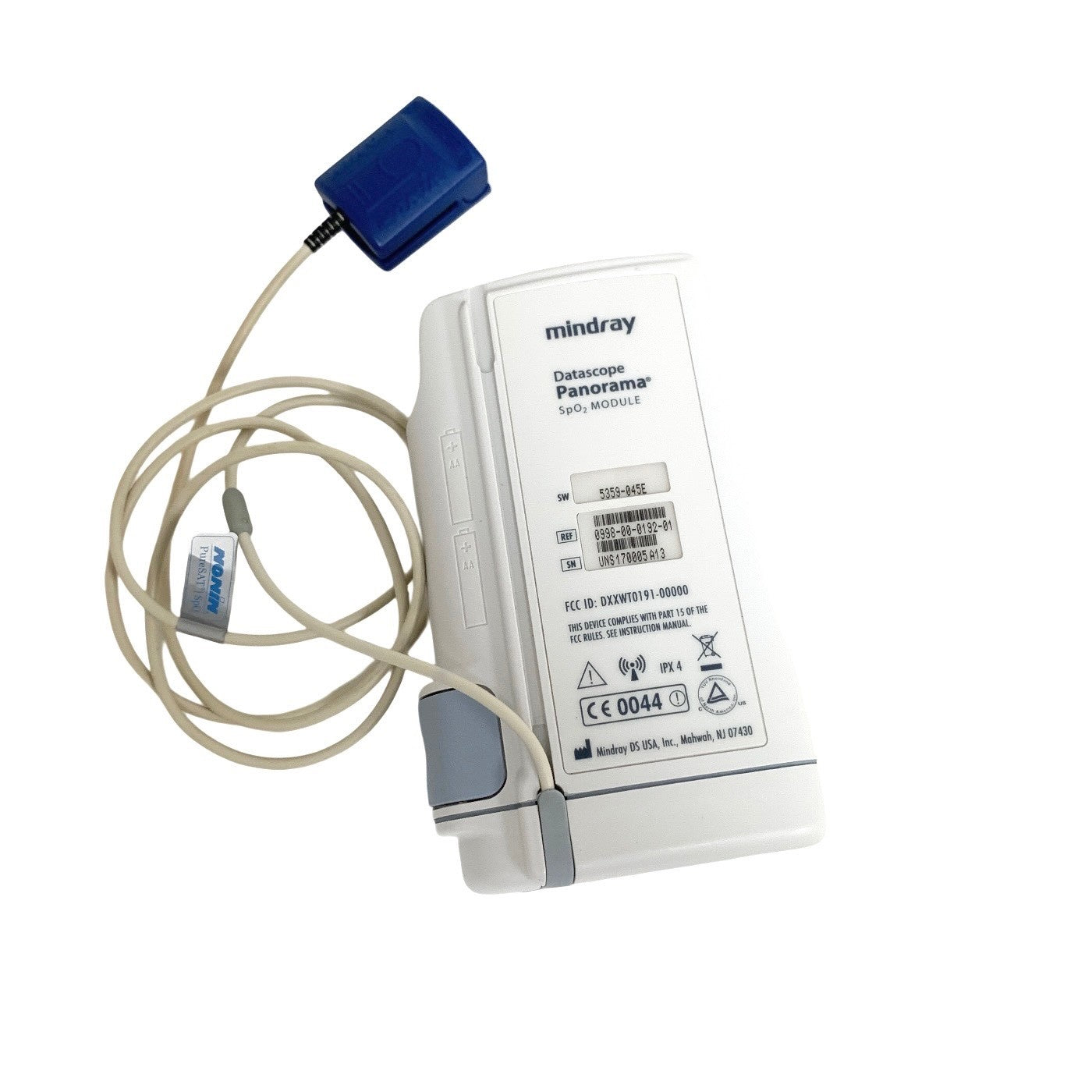 MINDRAY REF 0998-00-0192-01, Datascope Panorama SpO2, MODULE, SW : 5359-045E