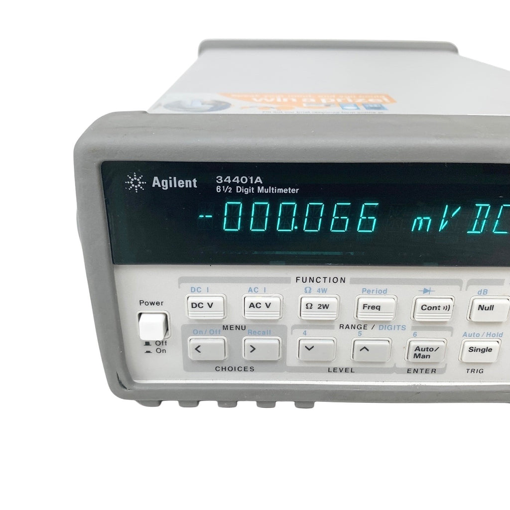 AGILENT REF 34401A, 61/2 Digital Multimeter, 6.5 digit