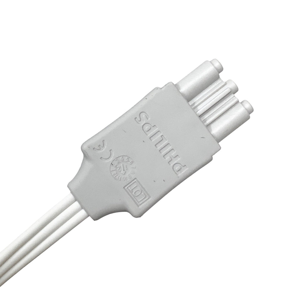 PHILIPS REF 989803173121, 3- Lead Set, Disposable, Bedside, AAMI, Single Patient