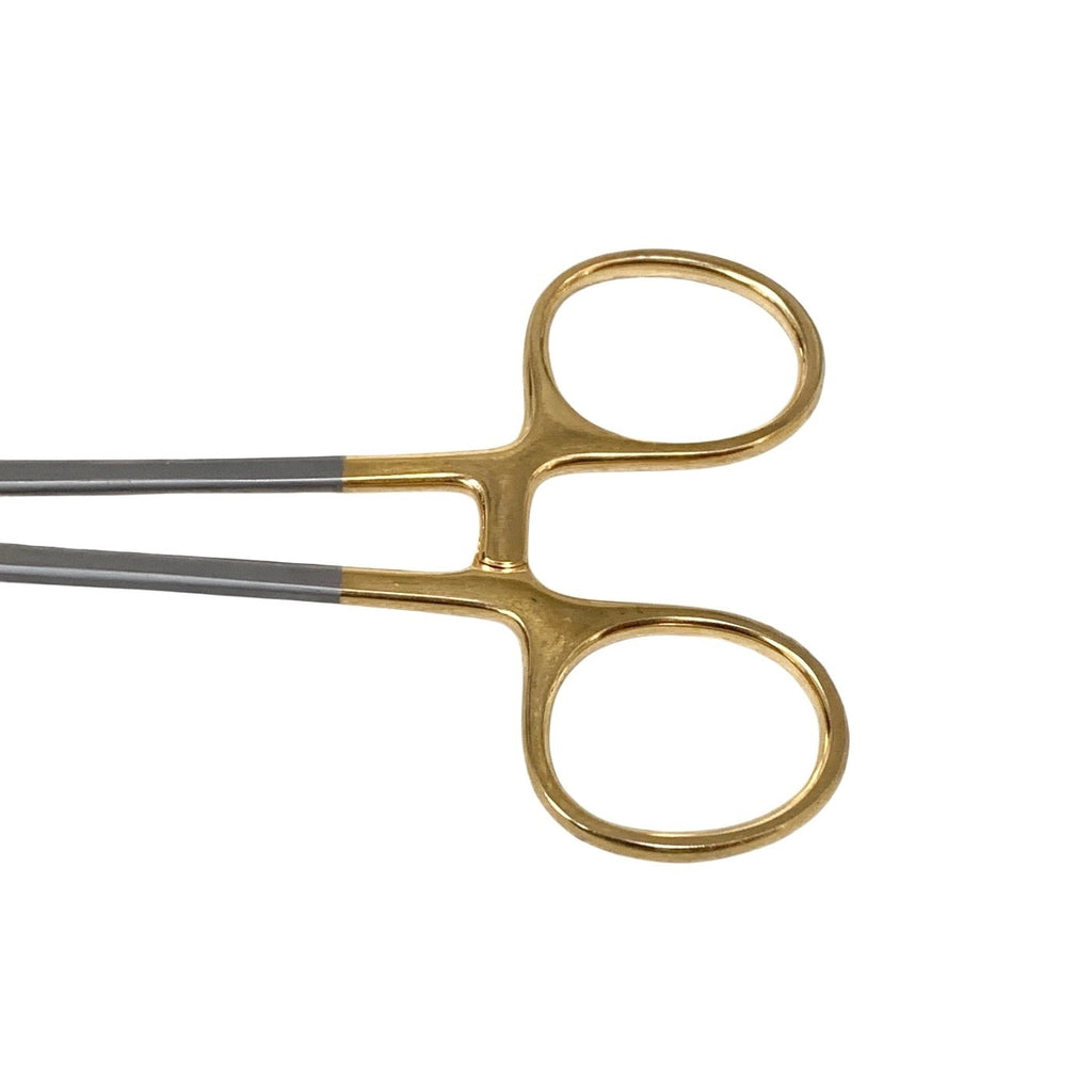 Aesculap BM067US Hegar Needle Holder 7" Tungsten Carbide Gold Handle German Stee