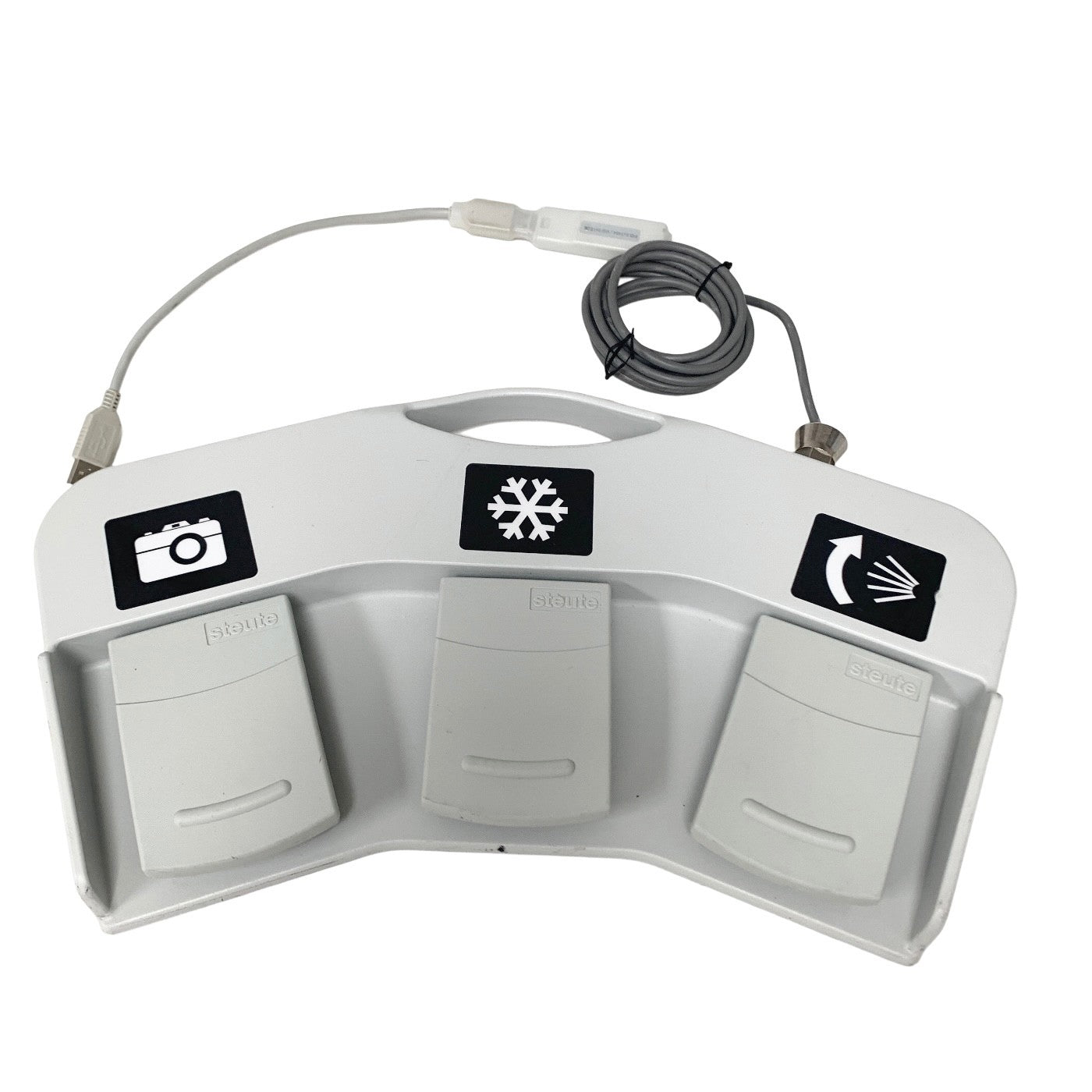 Steute REF 1224496, MKF 3 1PW-MED HID GP34, Foot Switch