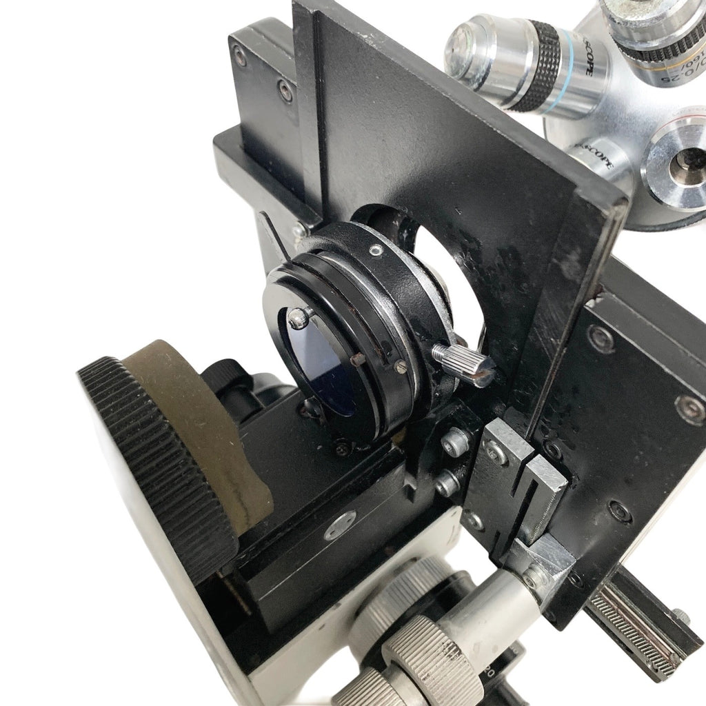 ACCU-SCOPE REF 1812WSWH, BINOCULAR MICROSCOPE,  w/ 4x, 10x, 40x, 100x OBJECTIVE