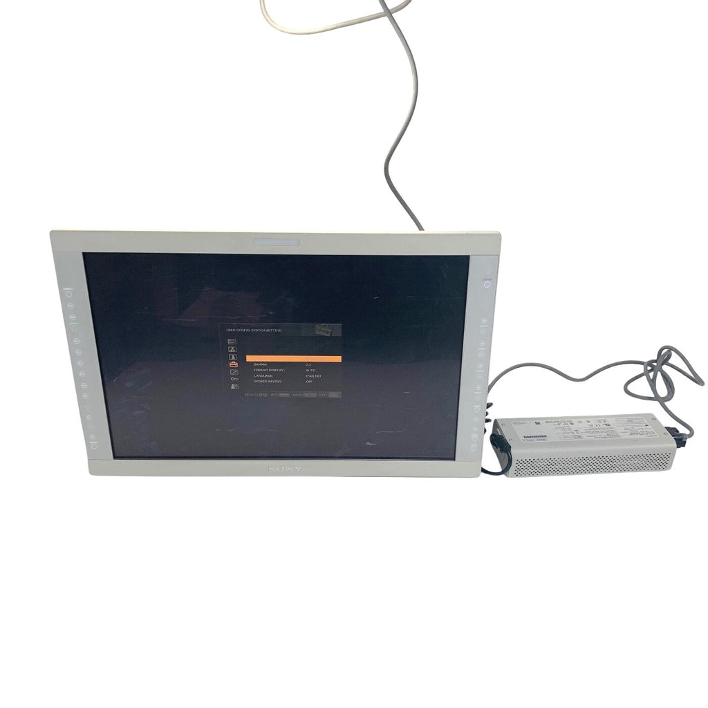 SONY REF LMD-2450MD, LCD Display Monitor WITH POWER SUPPLY