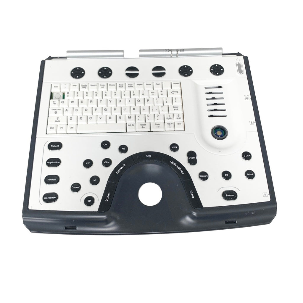 GE REF R2409723, KEYBOARD ASSEMBLY FOR VIVID ULTRASOUND (MISSING 1 KEY)