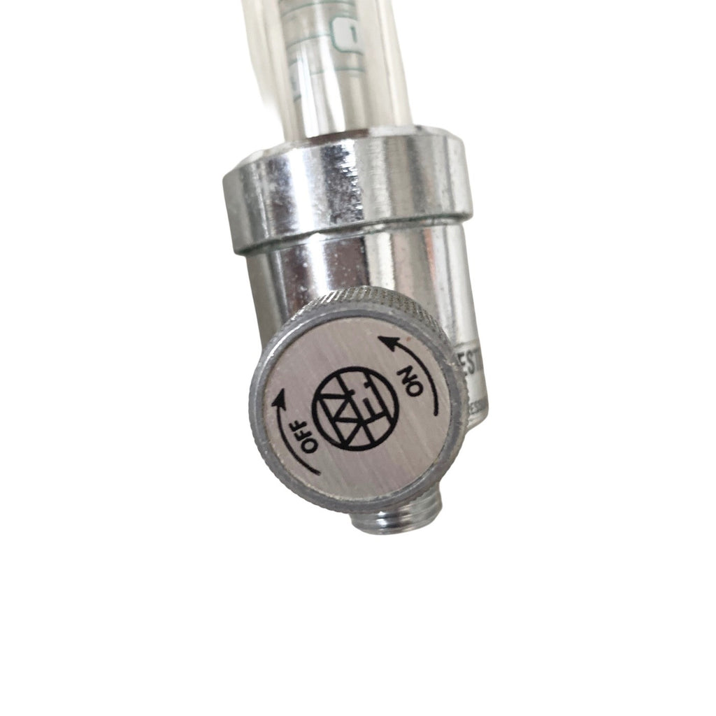 Western Enterprises Slim-Line Oxygen Flowmeter 0-15 LPM Medical Thorpe Tube O2