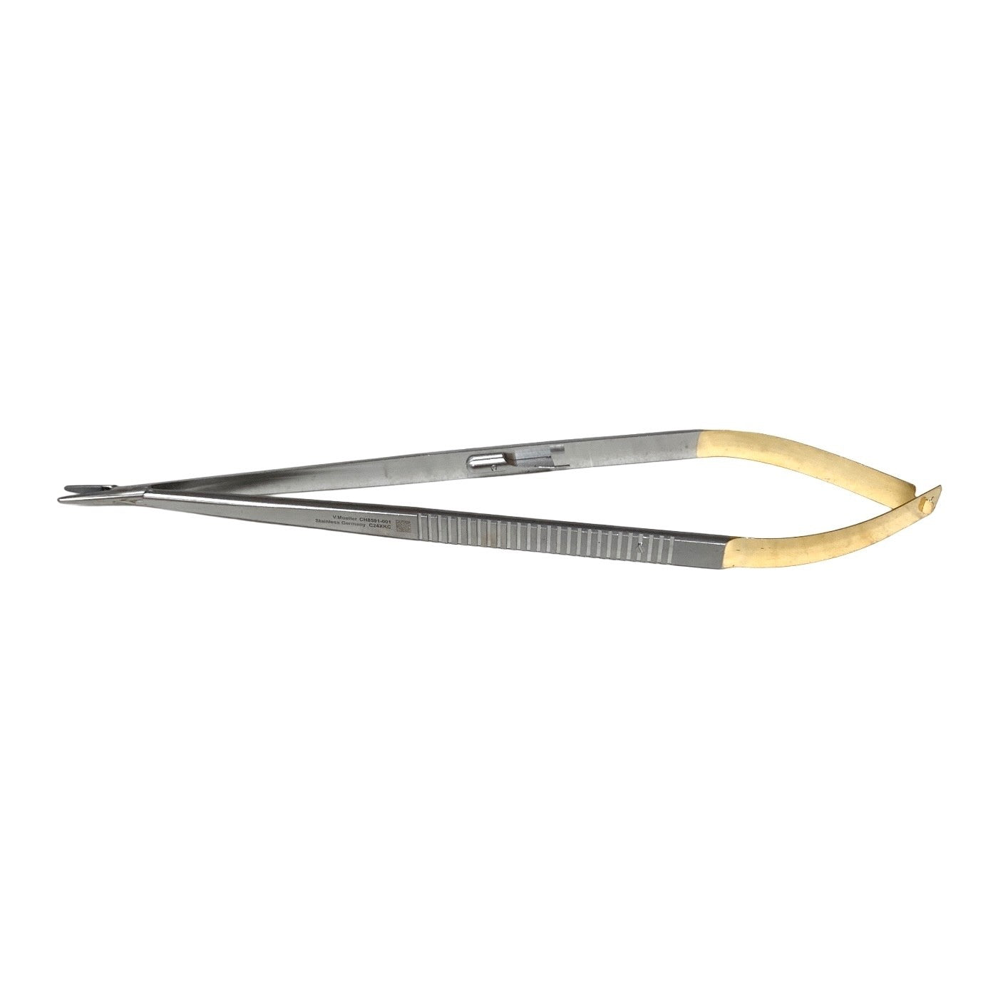 V. Mueller CH8591-001 Jacobson Needle Holder 8.75" Tungsten Carbide Spring Lock