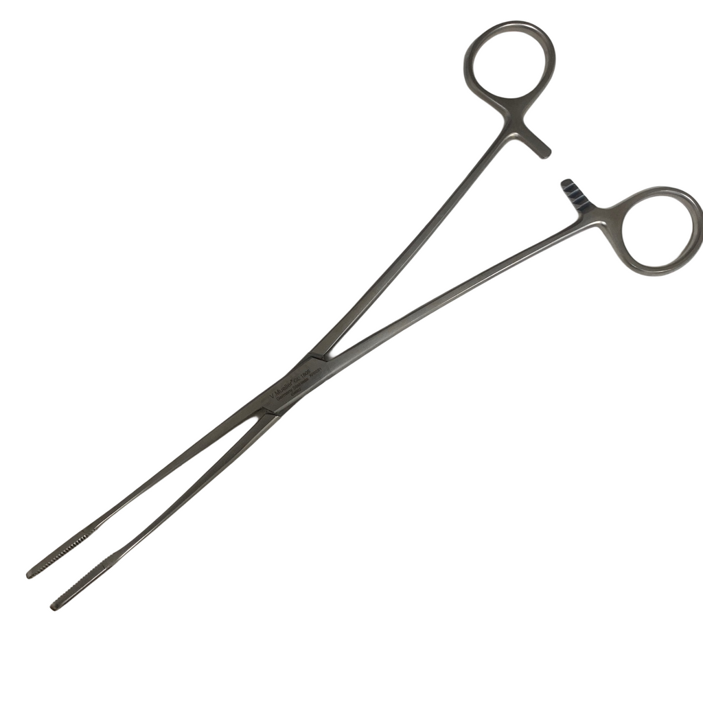 V. Mueller GL1805 Fletcher-Van Doren Uterine Polyp Forceps 9.5" Double Curved
