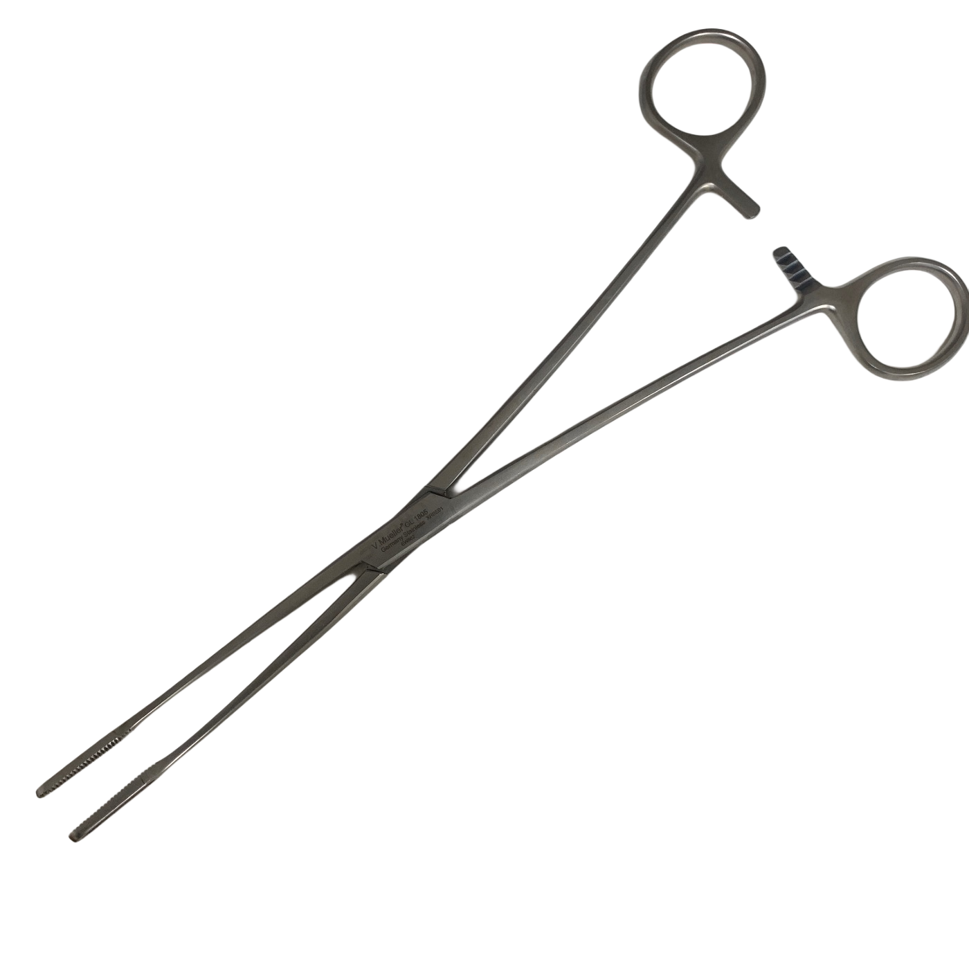 V. Mueller GL1805 Fletcher-Van Doren Uterine Polyp Forceps 9.5" Double Curved