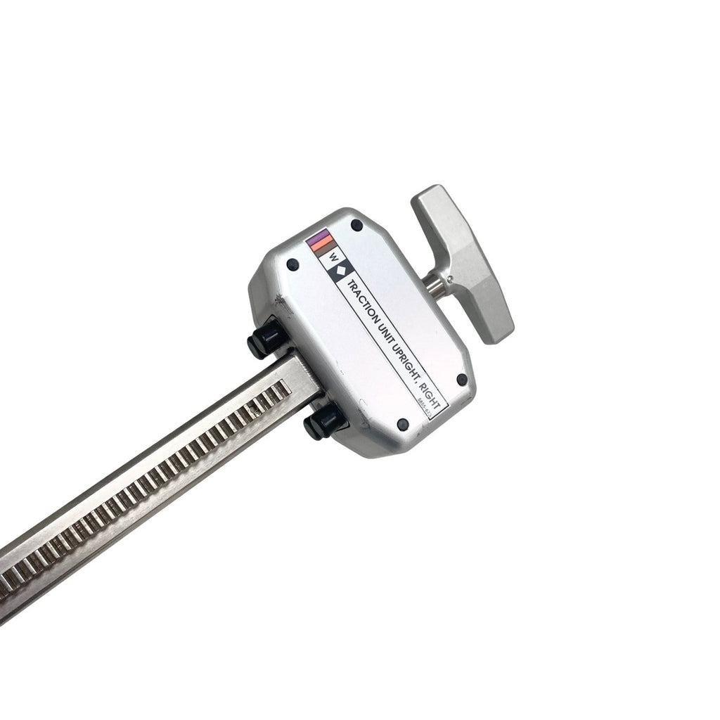 Mizuho OSI REF 5855-673, W, TRACTION UNIT UPRIGHT, RIGHT, PELVIC ARC SYSTEM