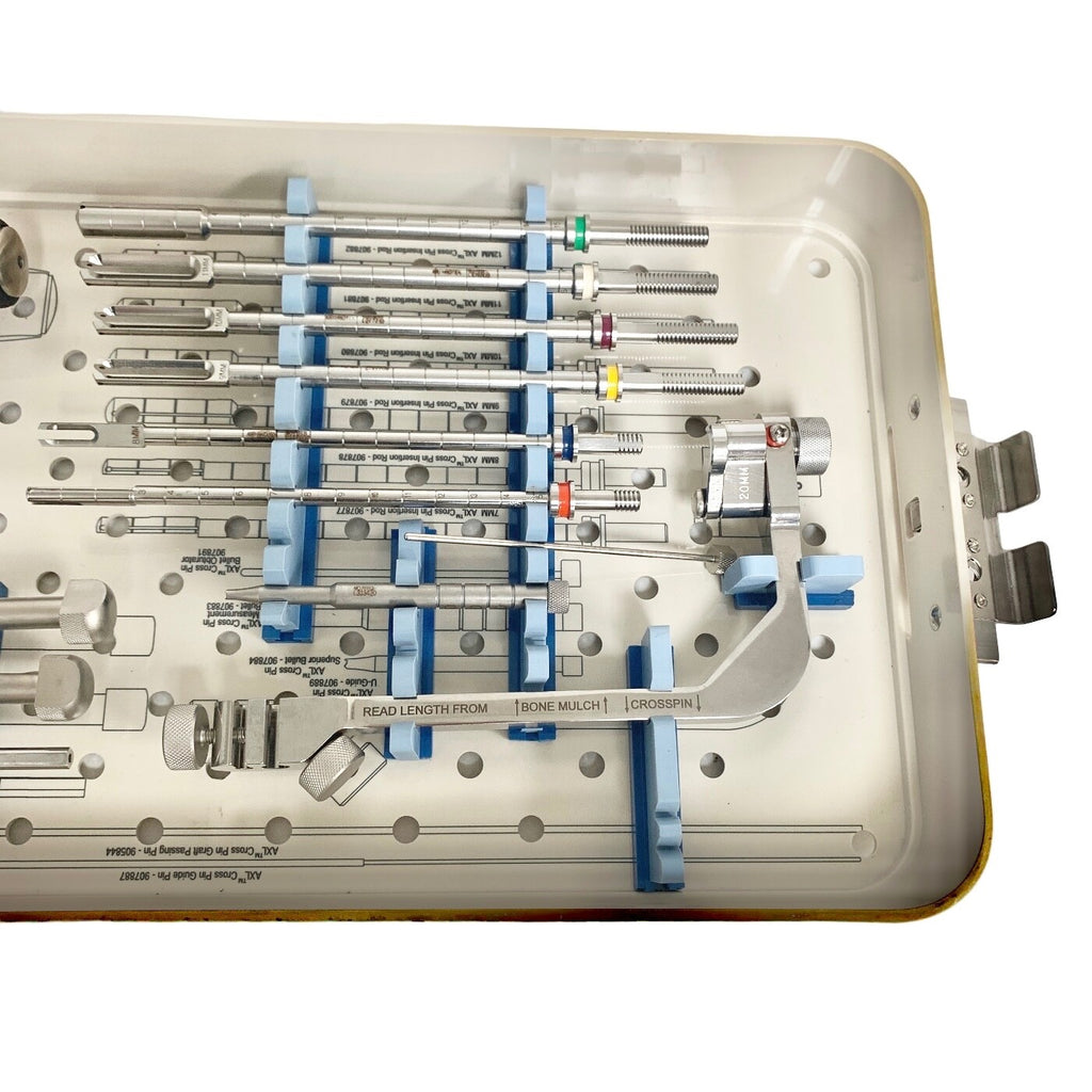 ZIMMER REF 900766, BIOMET SPORTS MEDICINE AXL CROSS PIN TRAY W/ 903740