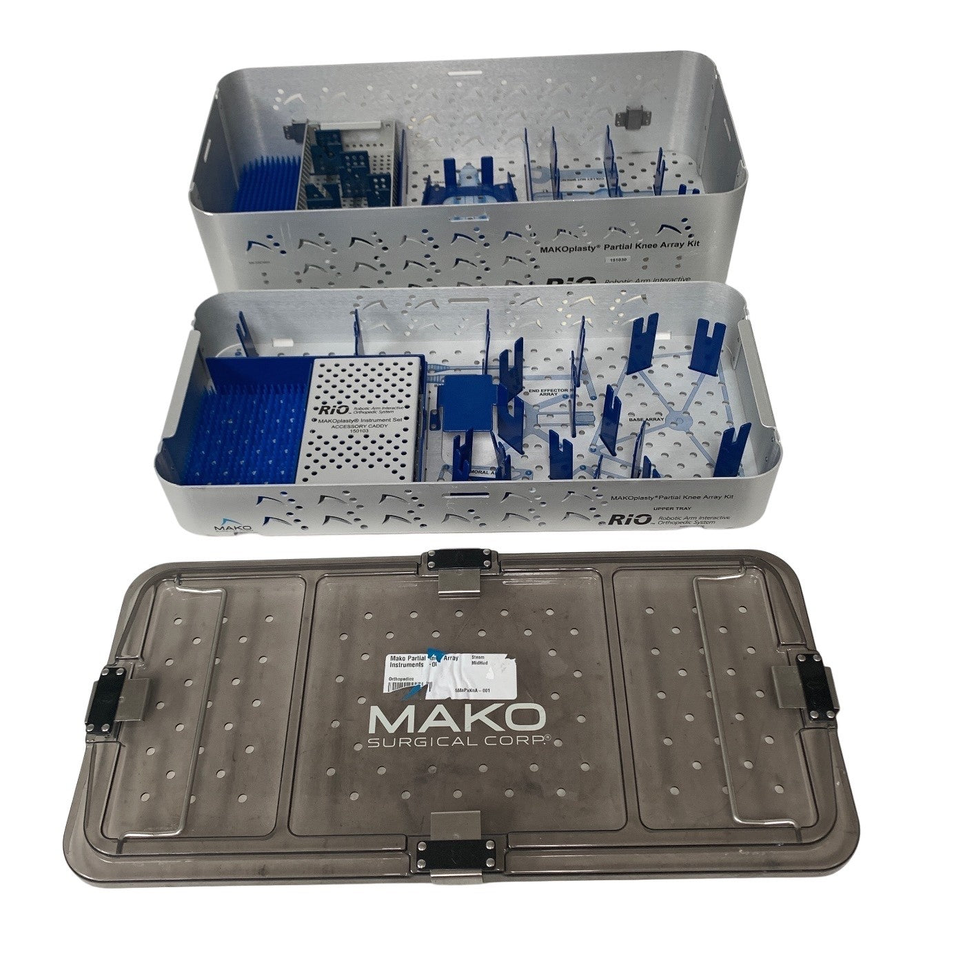 MAKOplasty Ref 151030, Partial Knee Array Kit Tray RIO System