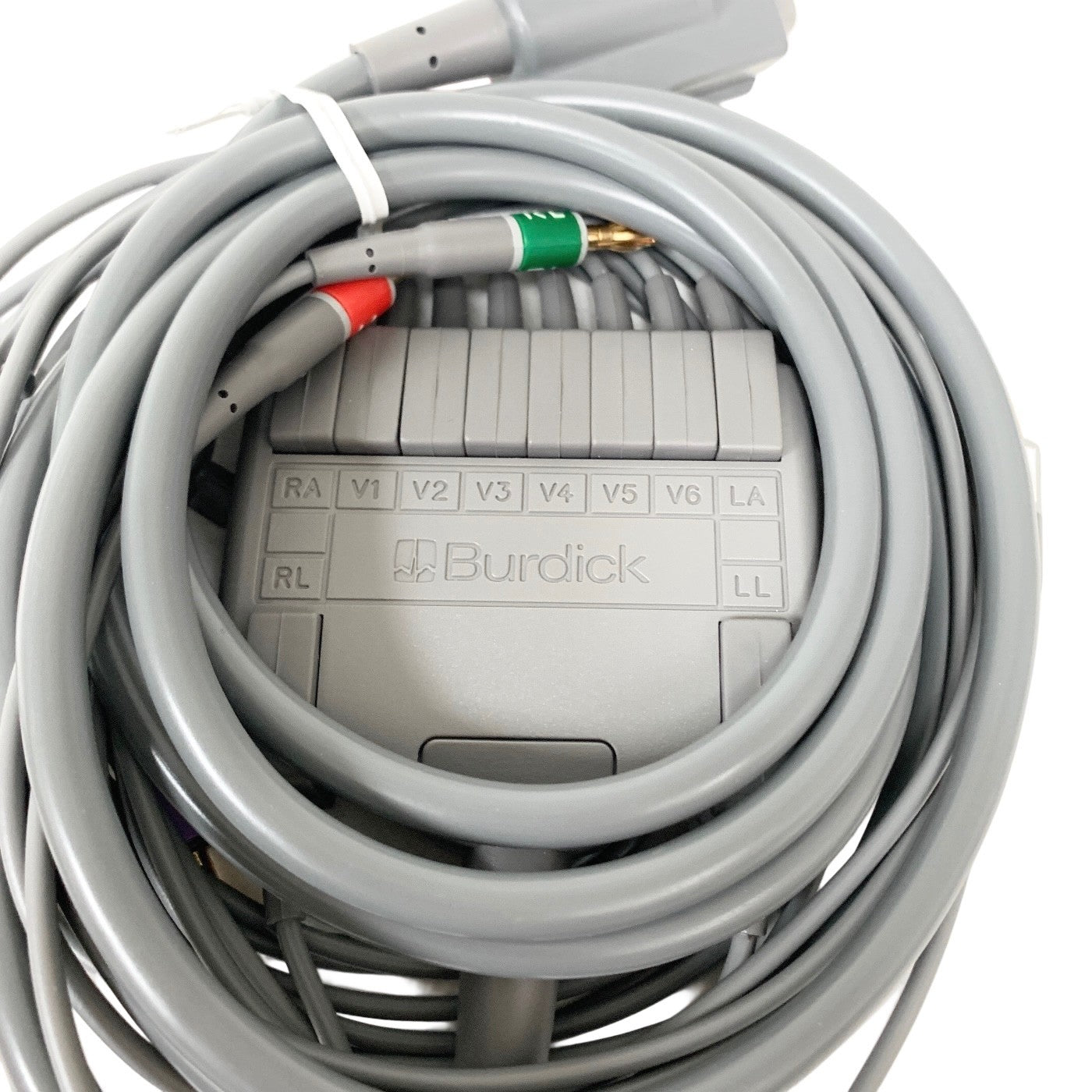 Burdick 007704 ECG Patient Cable 10-Lead AHA Replaceable Leads Cardiac Science