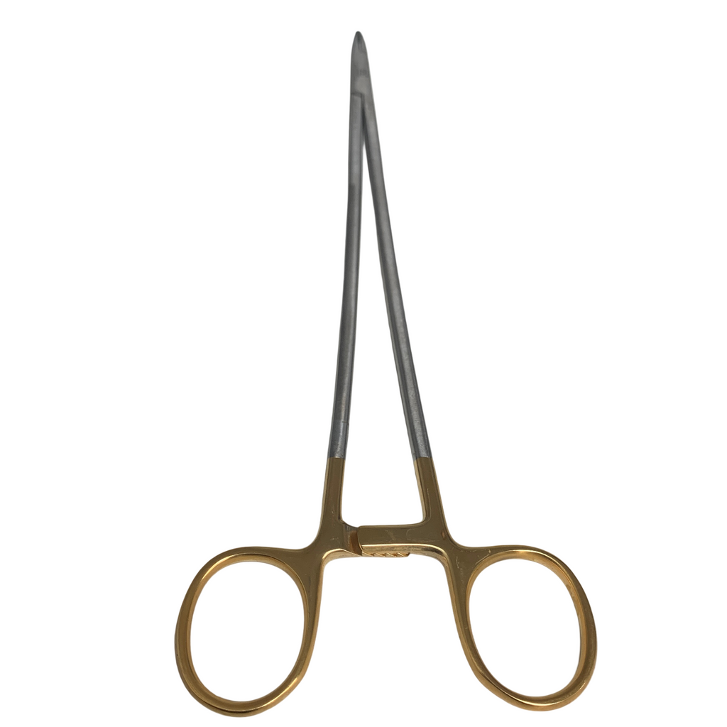 V.Mueller® CH2446 MIS Microvascular Needle Holder, Tungsten Carbide Tips, 10-1/4