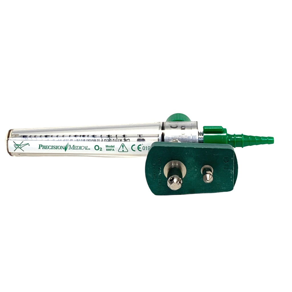 Precision Medical, Model 8MFA, Oxygen Flowmeter w/ Male Attachment