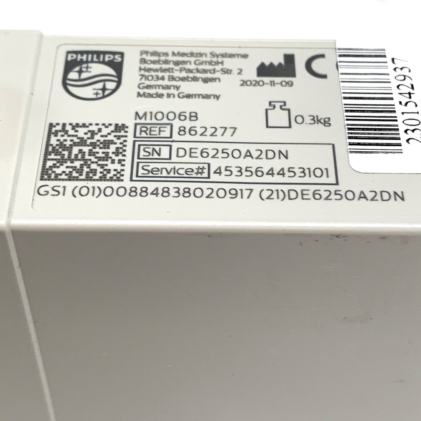 Philips M1006B, Invasive Pressure Measurement Module, REF 862277