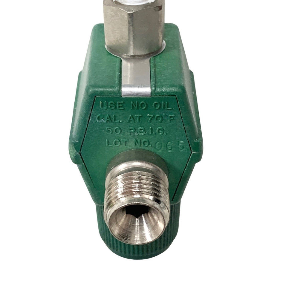 Precision Medical 2MFA1001 Oxygen Flowmeter O2 0-15 LPM 50 PSI DISS Female Inlet