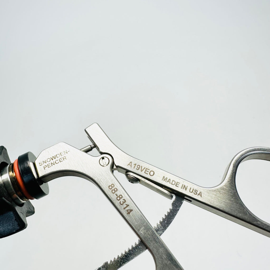 Snowden-Pencer 88-8314 Angled Circle Grasper, 45cm, 10mm, Ratcheted Instrument