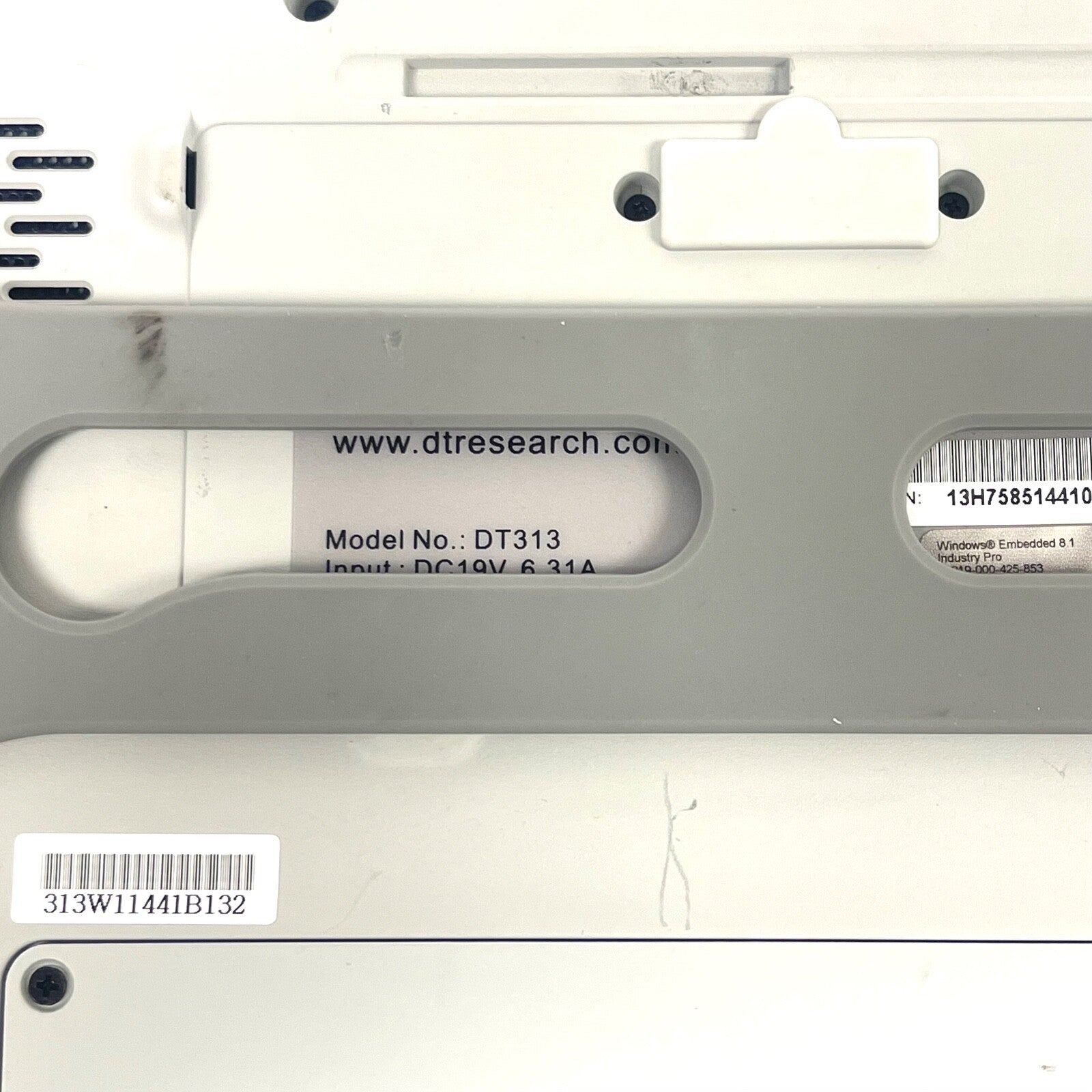 DT RESEARCH REF DT313 MEDICAL TABLET ( NO POWER ADAPTER )