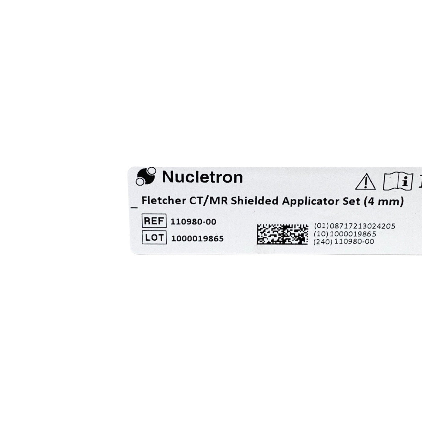 Nucletron 110980-00 4MM 30 Intrasterine Tube Fletcher CT/MR Applicator Brachythe