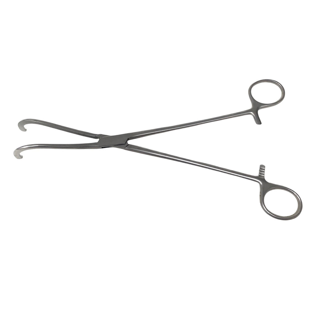 Aesculap EF010R Guyon Kidney Clamp 9.5" 240mm Double Curved Surgical Urology Too