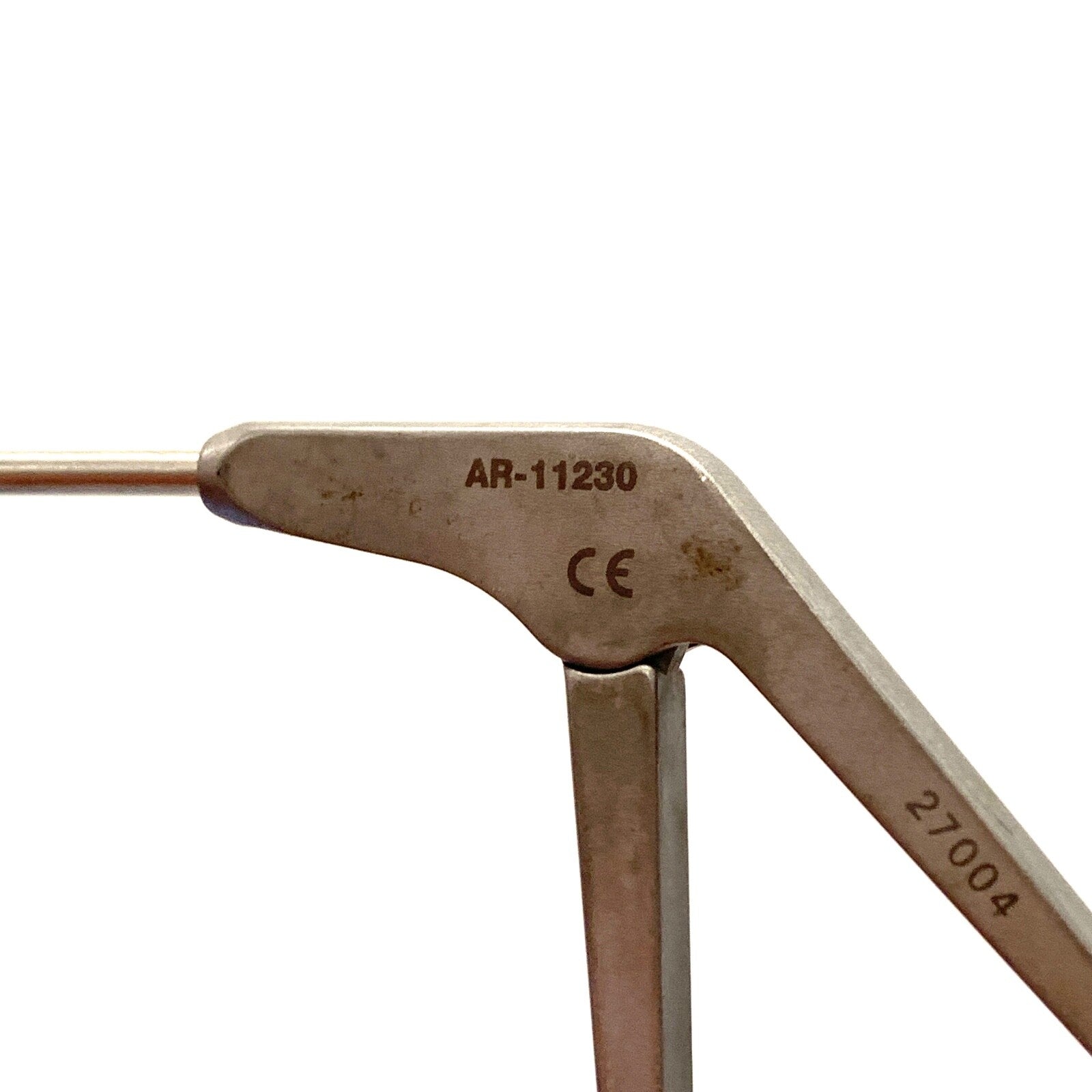 Arthrex REF AR-11230, Punch, Large Straight Tip, 30 Degree Left Curved Shaft