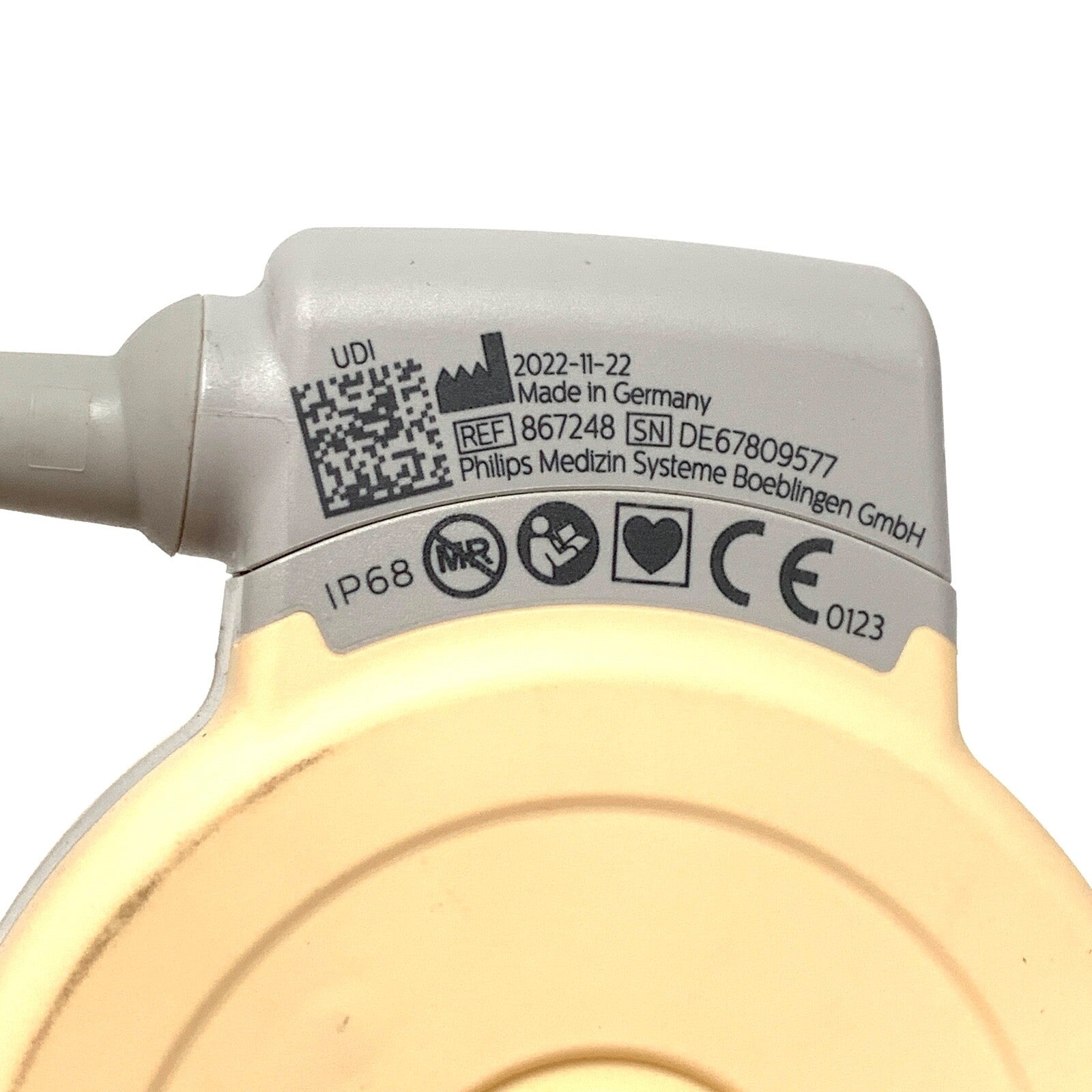 Philips REF 867248, Toco MP Transducer
