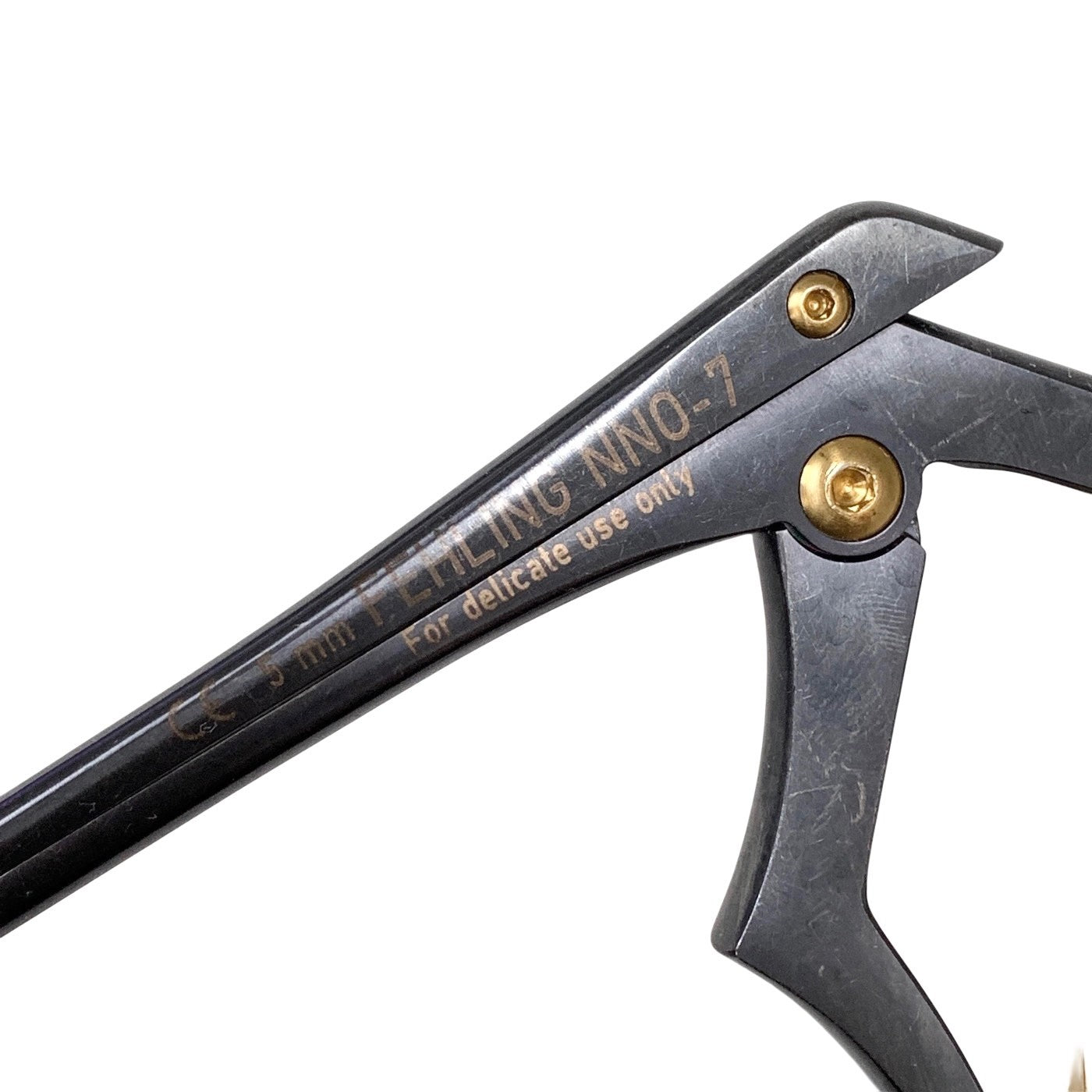 FEHLING Ref NNO-7, Kerrison Rongeur 5mm 45° Up-Cut Bone Punch Ceramo Neuro Spine