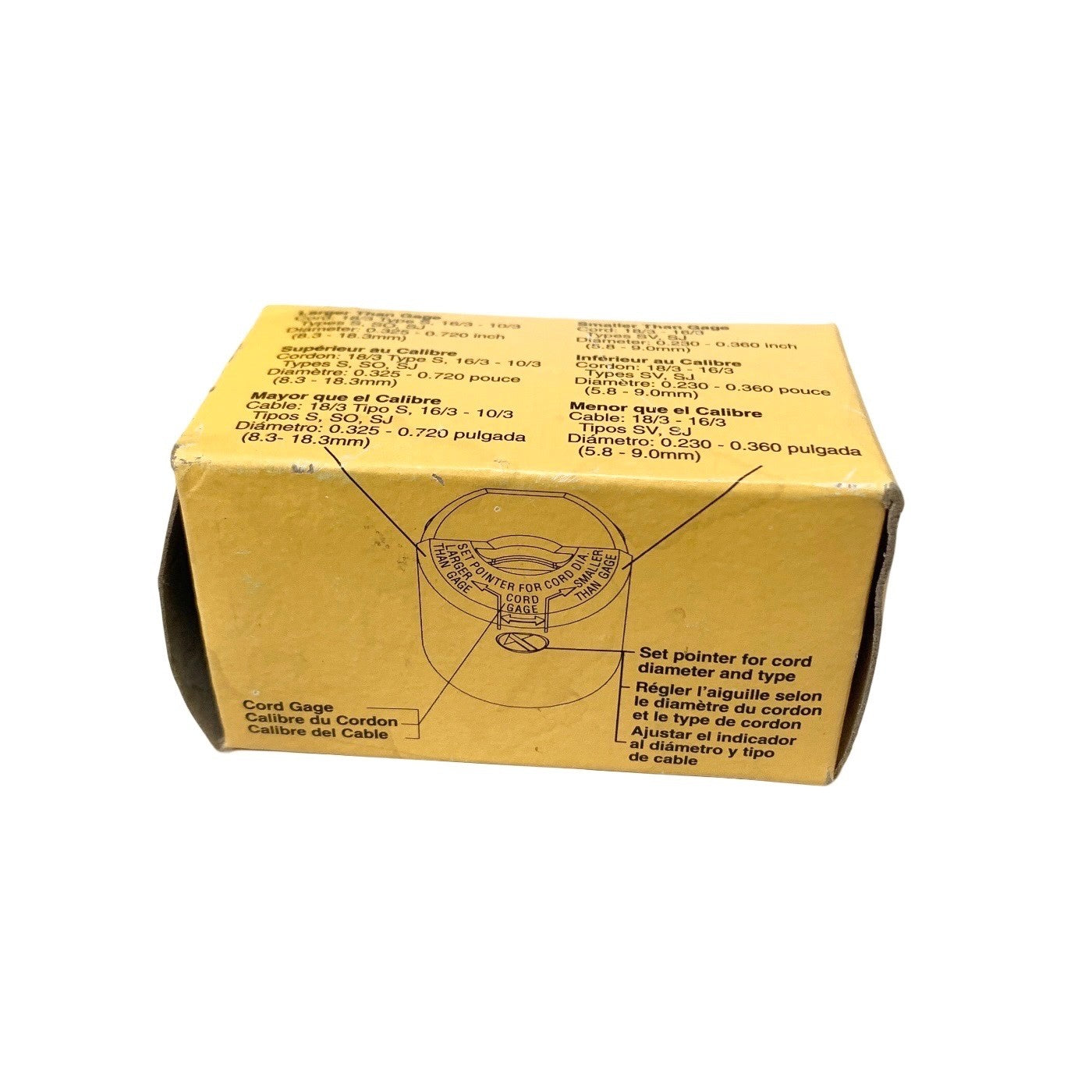 Hubbell Ref HBL8219CT Hospital Grade Connector 15A 125V NEMA 5-15R Insulgrip