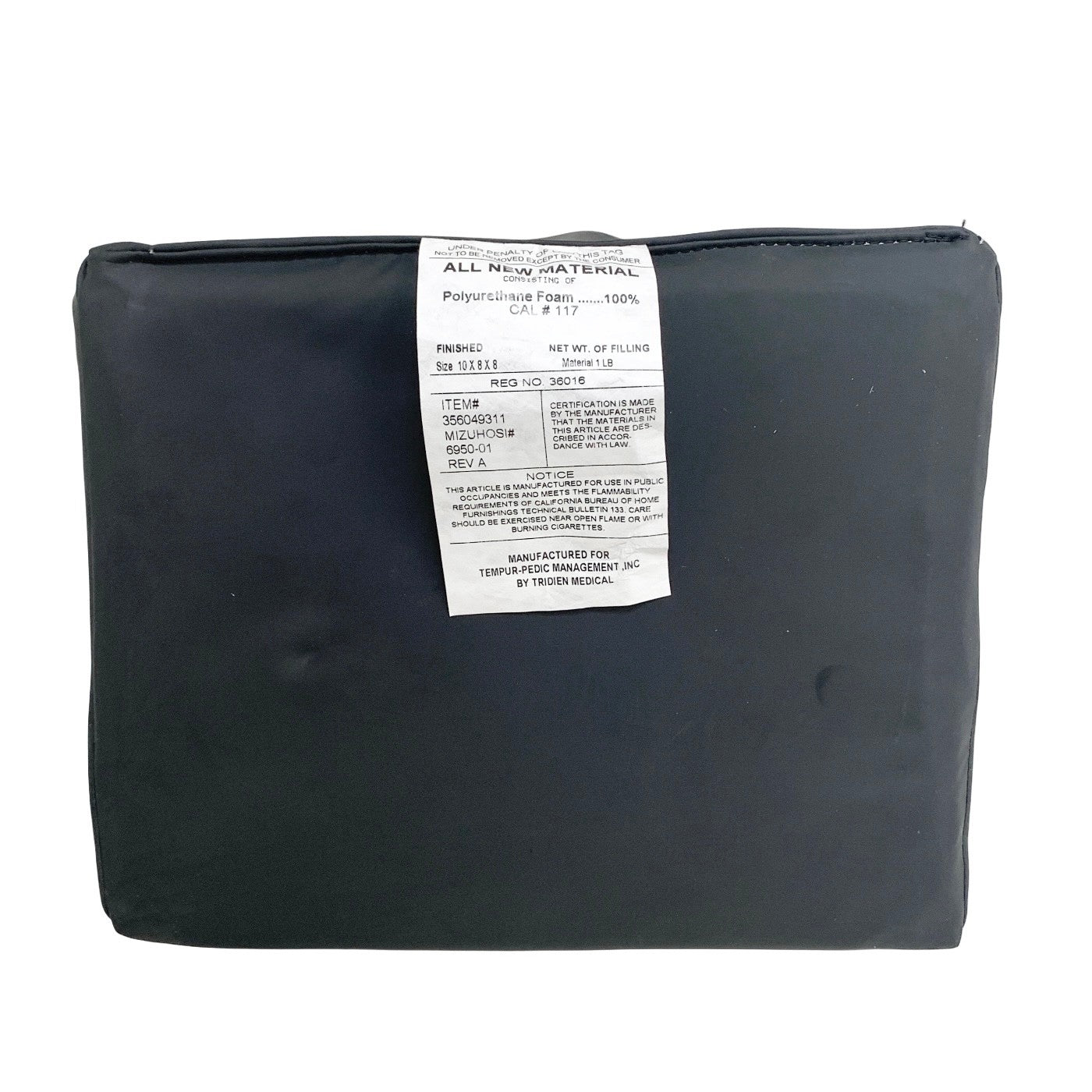Mizuho REF 6950-01, TEMPURPEDIC PATIENT POSITIONING PAD