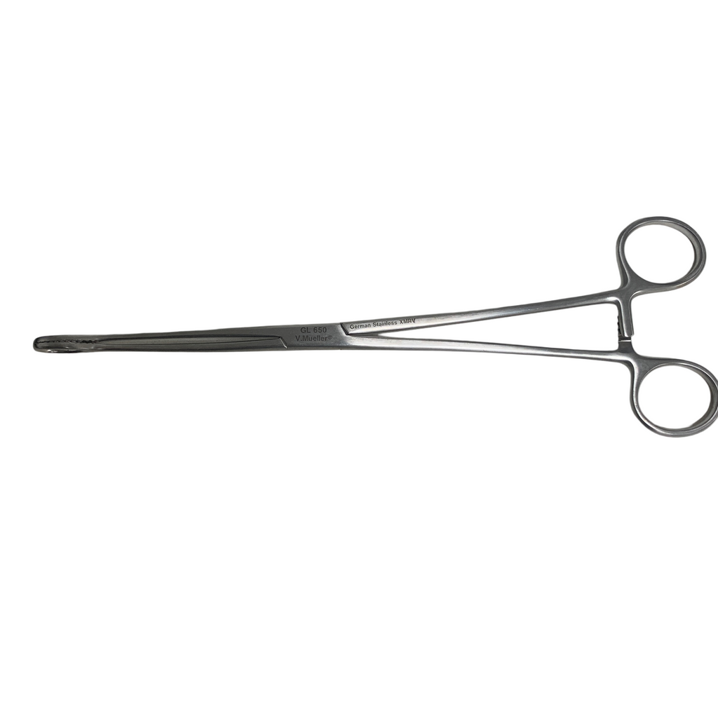 V.Mueller® GL650 LOT OF 3 Sponge Foerster Forceps, Straight, 9-3/4"